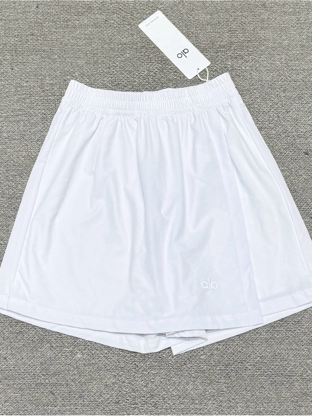 ALO Yoga White Athletic Skort